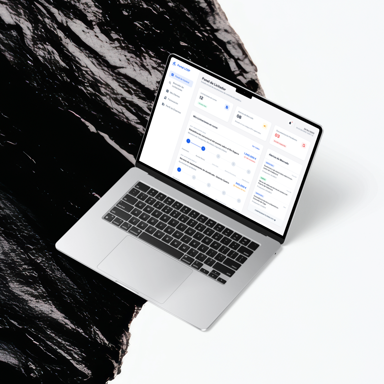 Spain commercial tender system