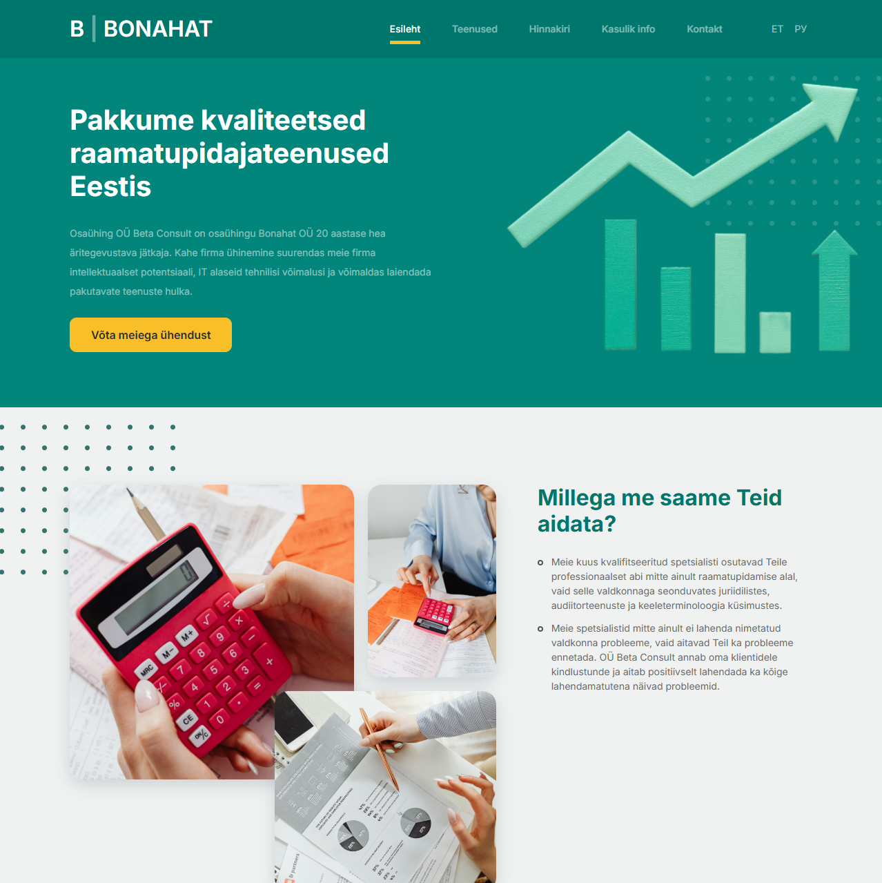 Bonahat accountant website